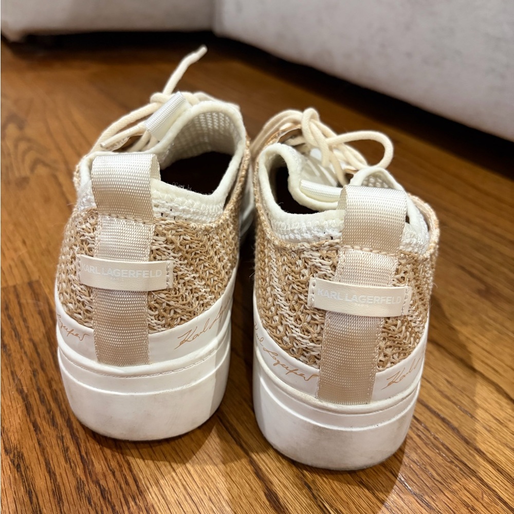 Karl Lagerfeld Cona Low Top Platform Sneakers - Picture 5 of 7
